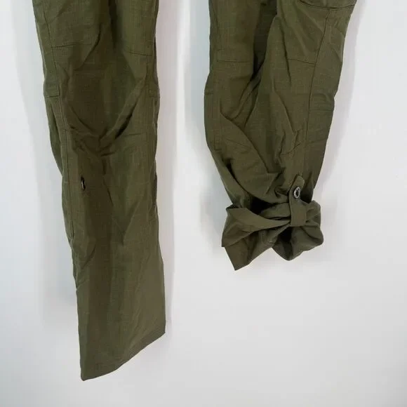 First Lite Obsidian Wool Green Pants Outdoor Hunting Tactical Camp Women Size L - Picture 4 of 14